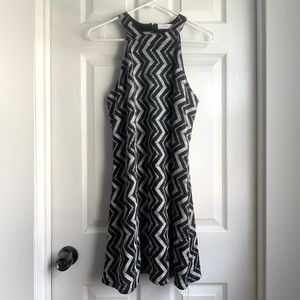 Candie’s Sparkly Chevron Mini Dress